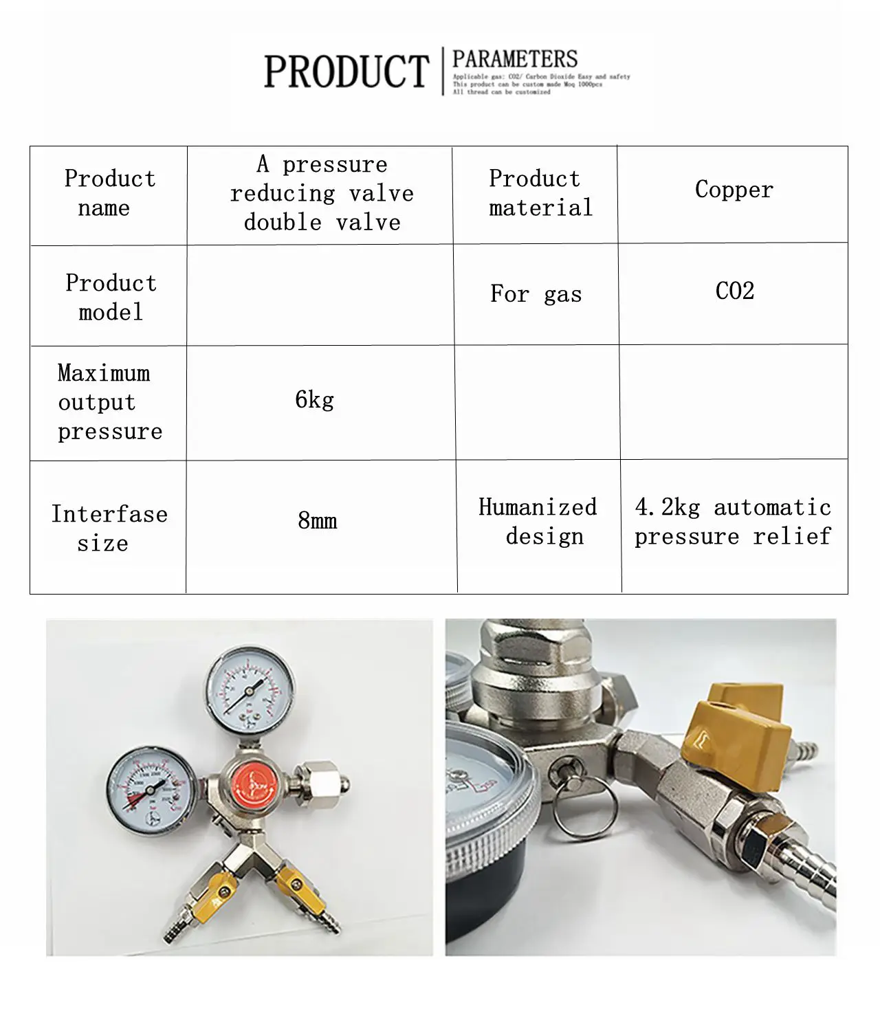 Система Kegerator для домашнего пивоварения двойной порт регулятор