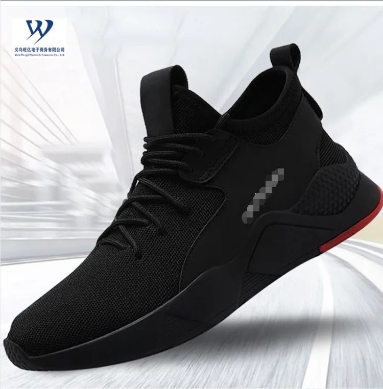 Classic fashion men casual shoes breathable walking shoes cheap injection sport shoes