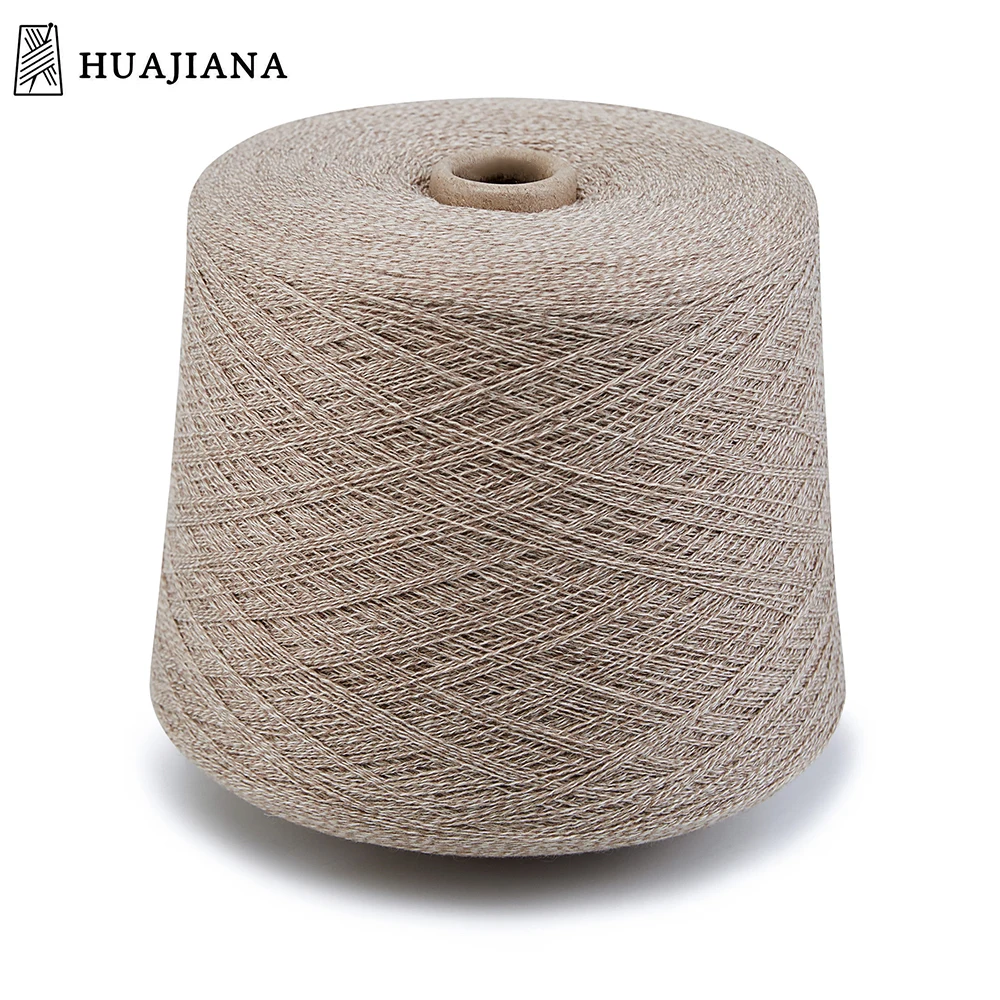 100% Mongolia recycled Natural Non-dyed Cashmere Yarn for Knitting Sweater