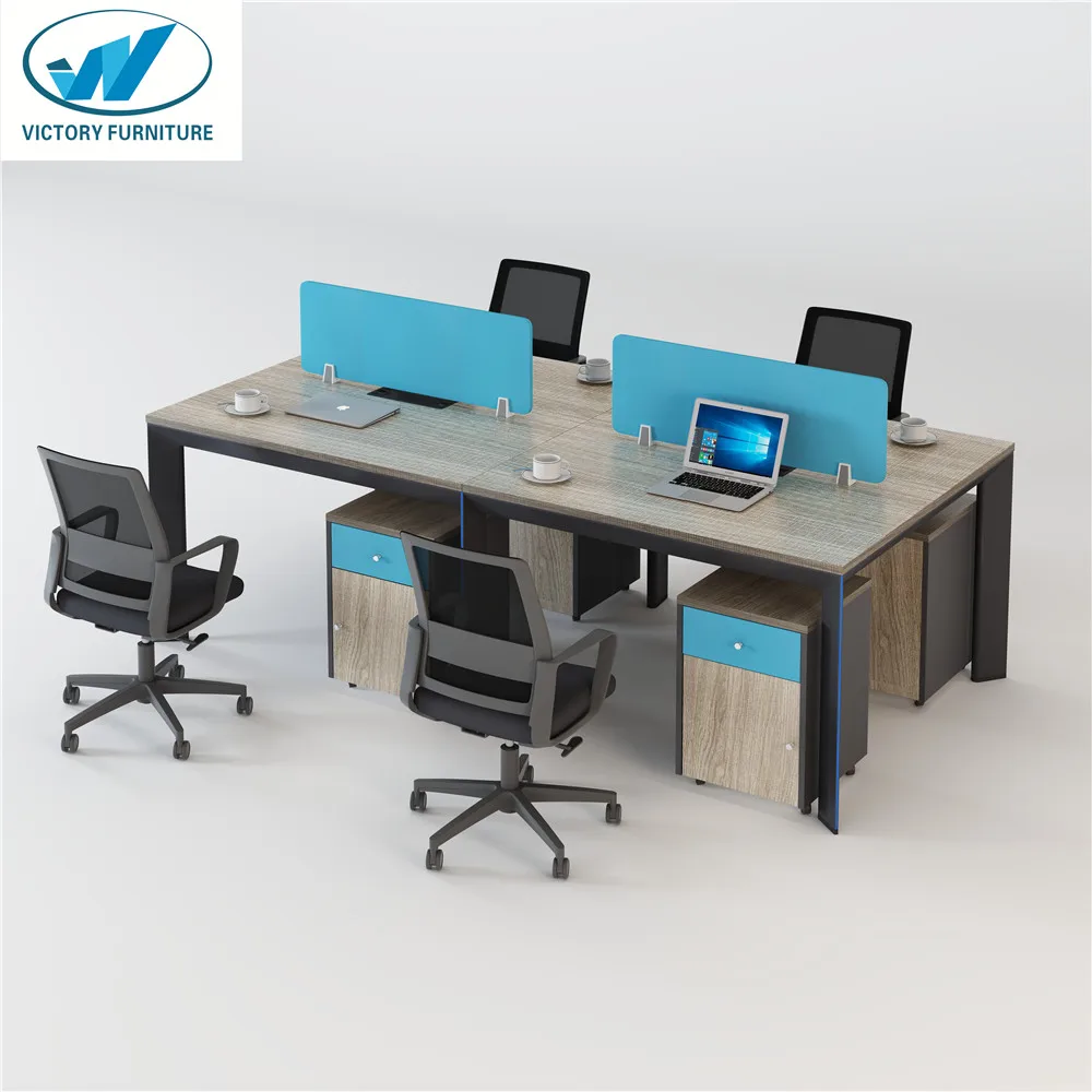 
Modern office desk aluminium frame steel cubicles office workstation cubicle for 6 person workstation desk office furniture 