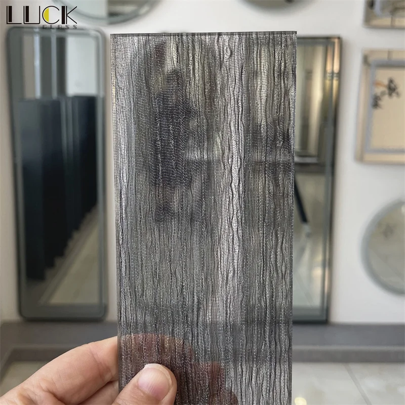 Laminated Glass Metal Mesh with Copper Cable Mesh Inter-layer
