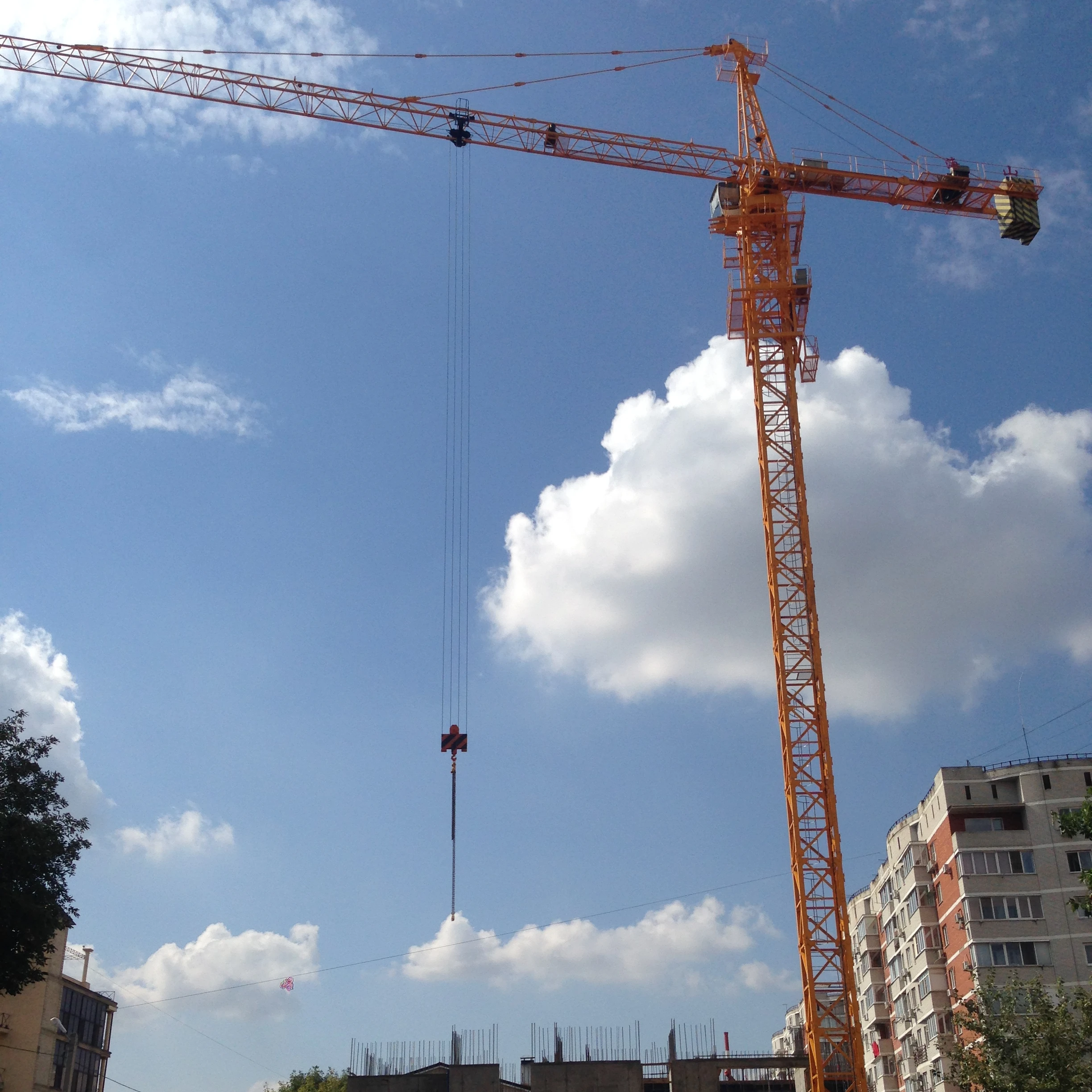 tower crane mast section