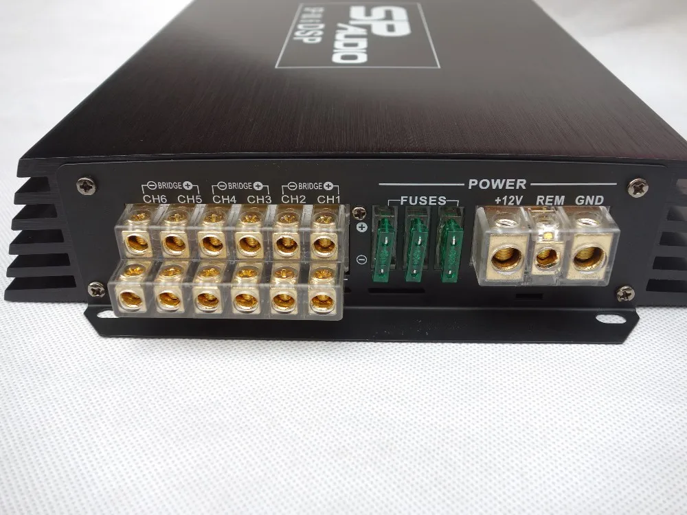 Factory Supply DSP Series Car Audio 8 CH DSP Processor DSP Amplifier For Car Sound System