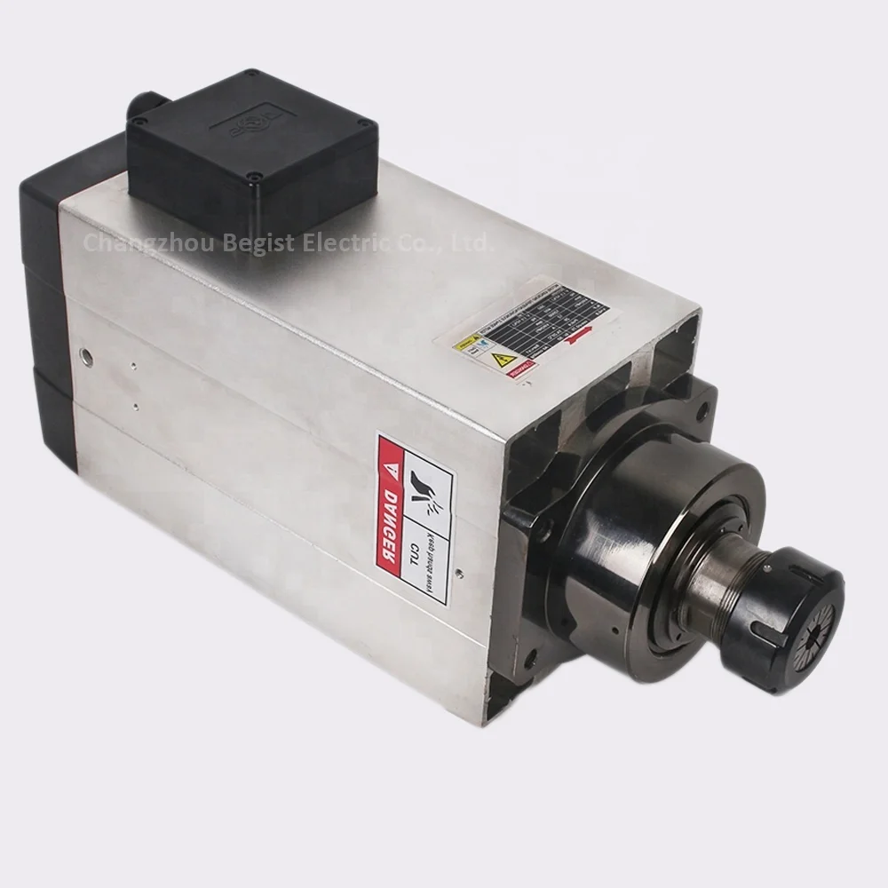 High power Air cooled spindle motor 12kw er32 er40 electric spindle for engraving and milling machine grinders machines