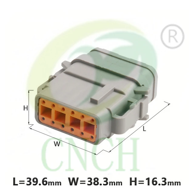 Серый разъем plug12 core 12Pin с терминал бытовой электрический разъем DTM06-12S-E007 для DEUTSCH