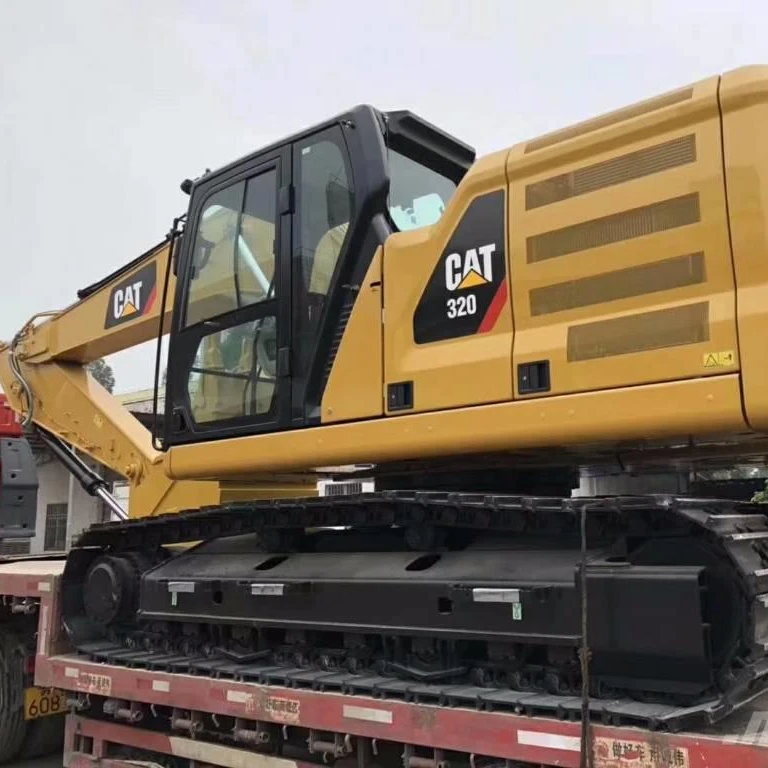 Used good working performance excavator  CAT 320 hydraulic crawler excavator for sale.