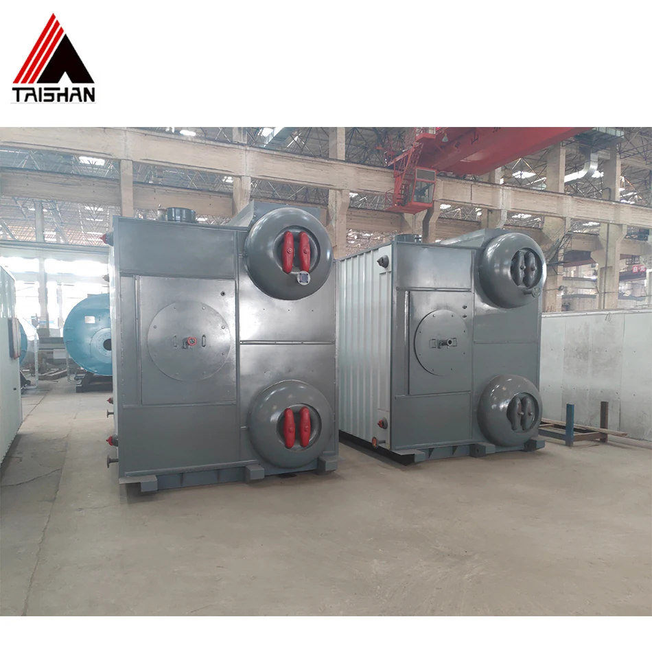 Natural Cycle D Type Drum Horizontal Boiler Oil Gas Fired Hot Water Boiler for Industrial Manufacture