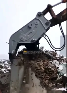 Reliable Hydraulic Metal Cutting Shears for Excavators Efficient and Safe Operation