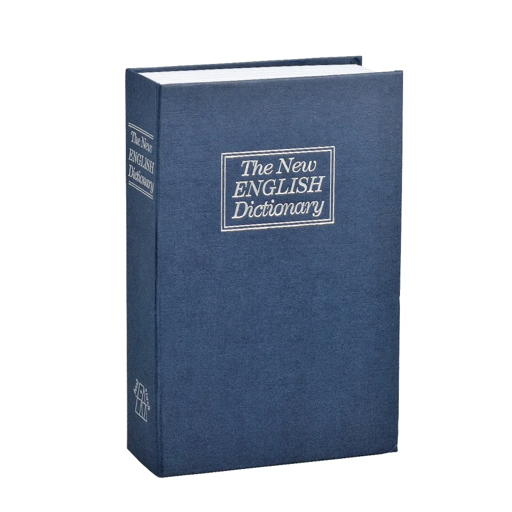 Top Standard Customized Cash Box Like a Book Hidden Book Box on Hot Sale  with Excellent Quality