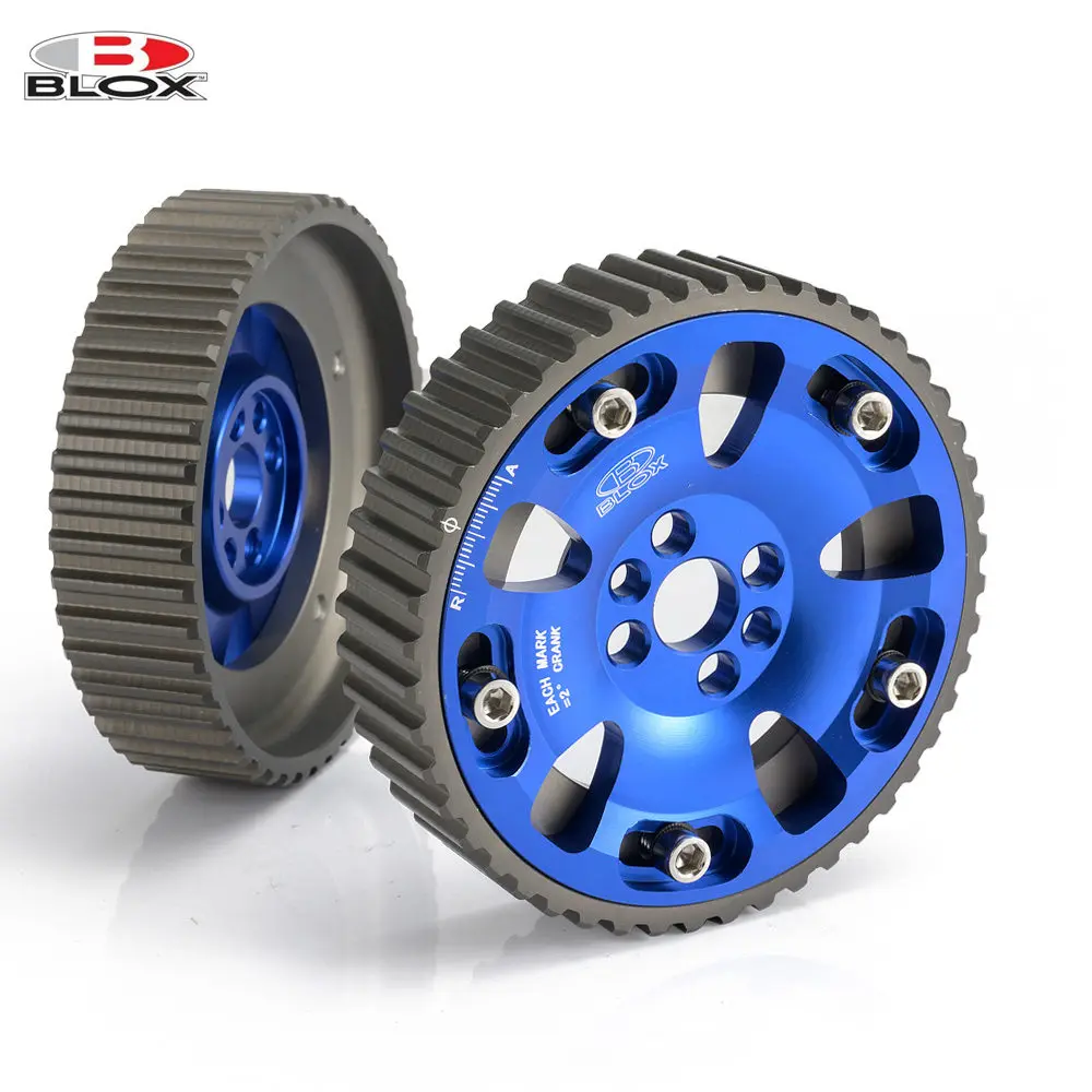AUTOFAB - adjustable Timing Cam gears RB20DET RB25DET RB26DET Blox blue For Nissan Skyline AF-CGRB25BL