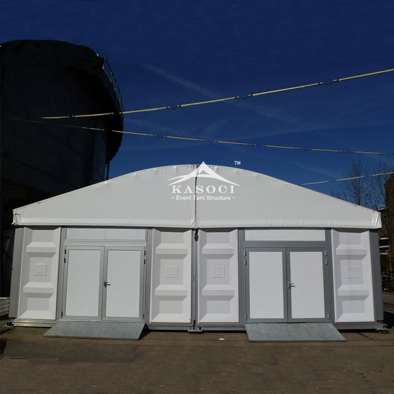 Large size custom arch canopy reinforced cross bar advertising event curve tents for sale