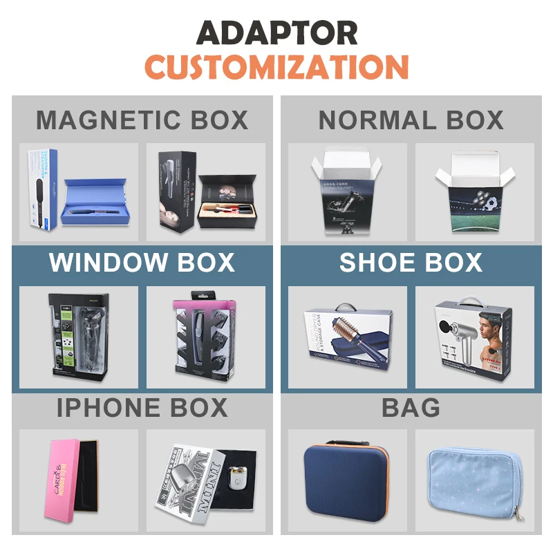 One-Step Hair Dryer and Styler Interchangeable Hair Straightener Curling Iron Curler Compact Hair Styler Brush