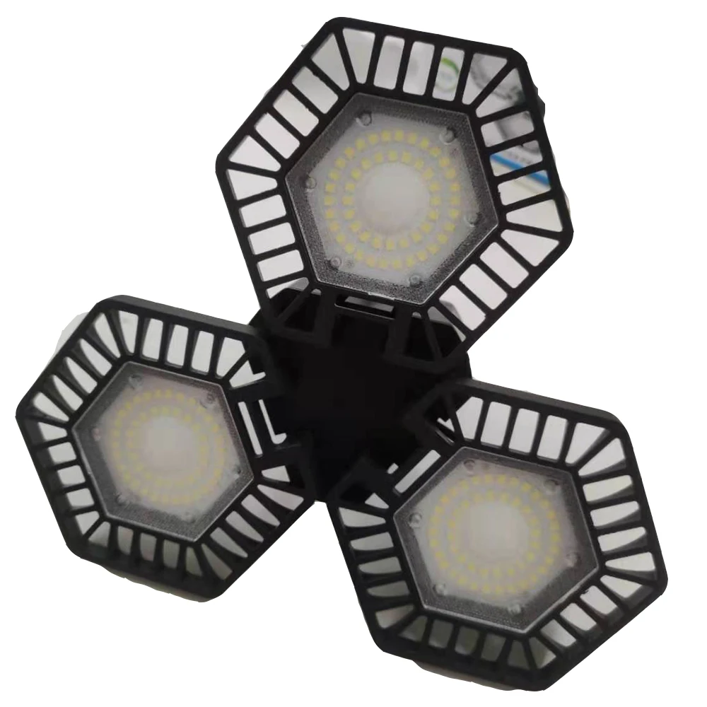 2021 Ip65 6000lm 50w Assembling Led Ceiling Lamp High Bay Light For Deformable Garage Light