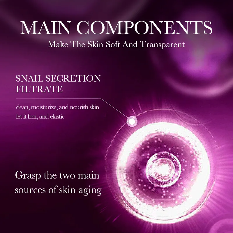 OEM Snail Collagen Facial Care set Face Cleanser Face Serum Eye Cream Essence Brighten Skincare