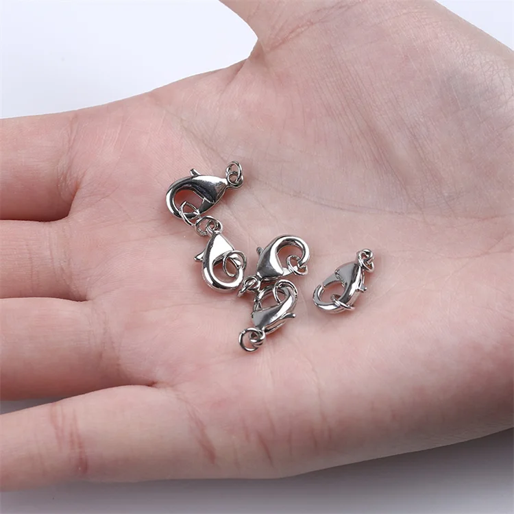 S925 Серебряное ожерелье и браслет с застежкой подключения DIY Ювелирные изделия из жемчуга для изготовления аксессуаров пряжками
