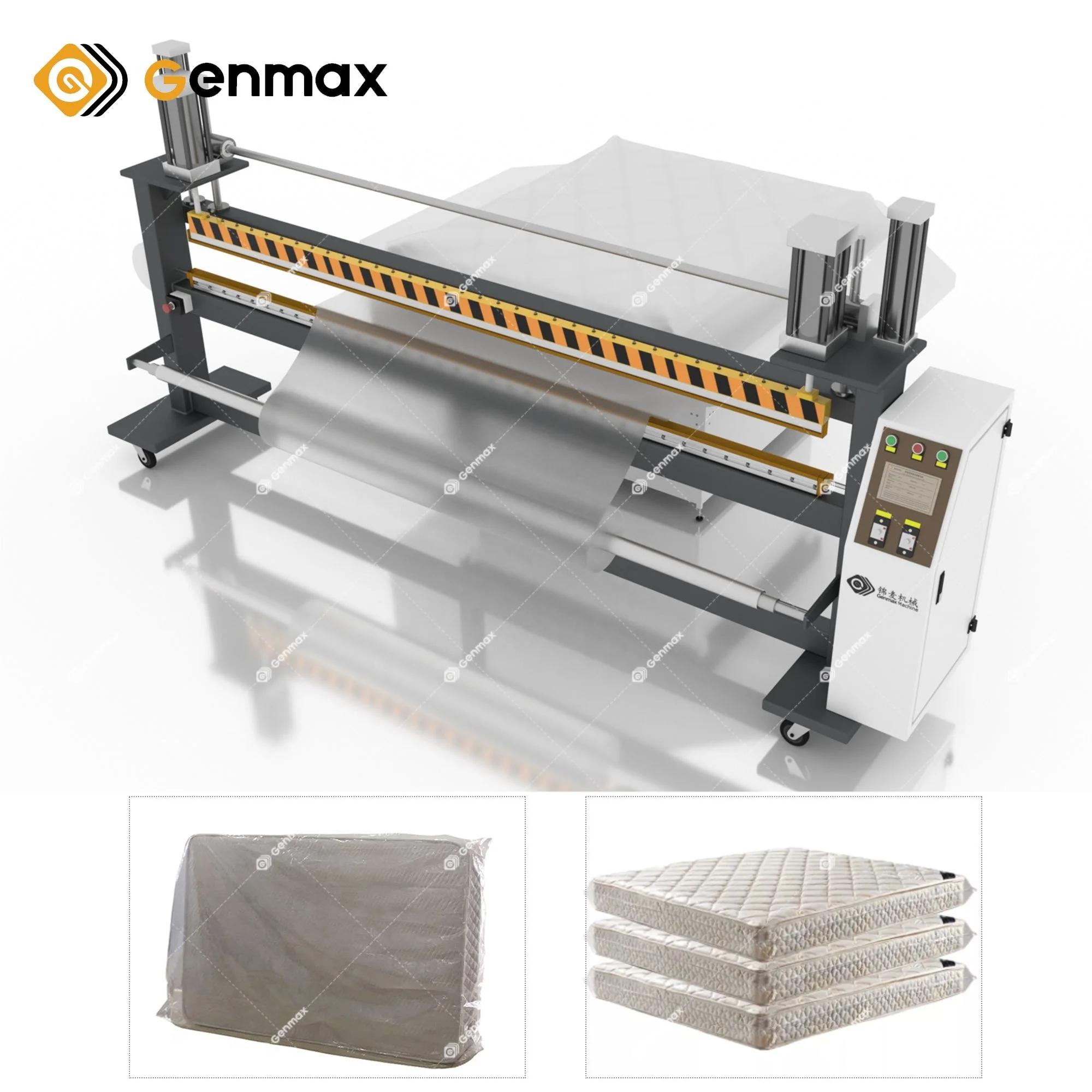 PK01 High performance and easy operation semi-automatic mattress plastic film packing machine mattress sealing machine