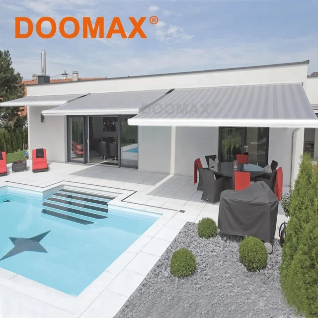 Электрический складной тент DOOMAX с современным