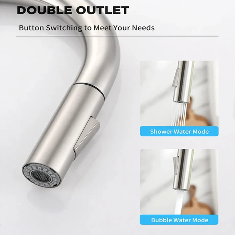 Fashion Pull Down Sensores Magnetic Sprayer Sink Faucets Pull Out Kitchen Faucet Touch Automatic Brass Water Tap Silicone Chrome