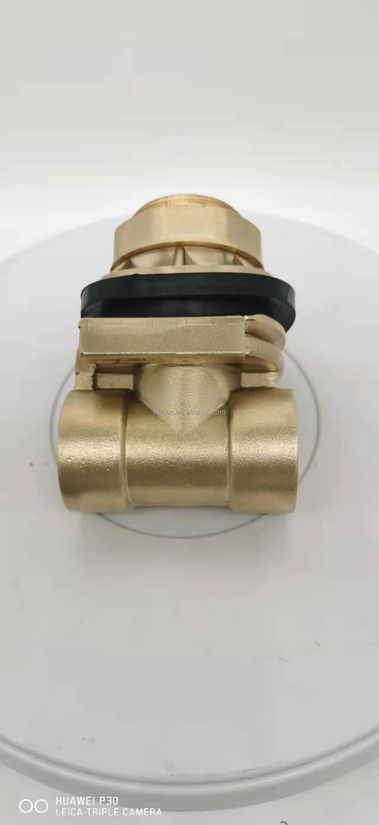 Oem Custom Bronze Brass ASTM C89844 no lead free NF 0.25 Standard Tapped Pitless Adapter DN25 Screwed Thread END NPT BSPT