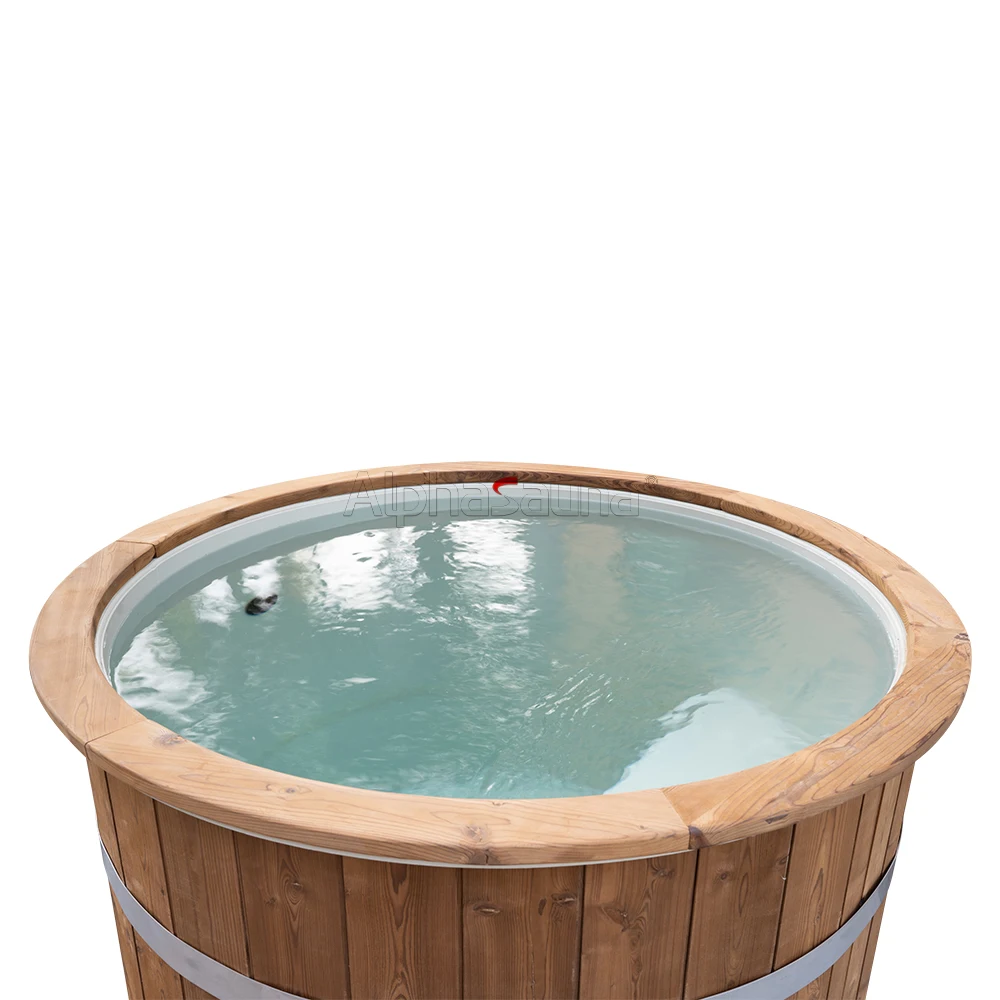 Portable Wooden Ice Bath Electric Large Machine Tub Ice Pool For Fitness Recovery