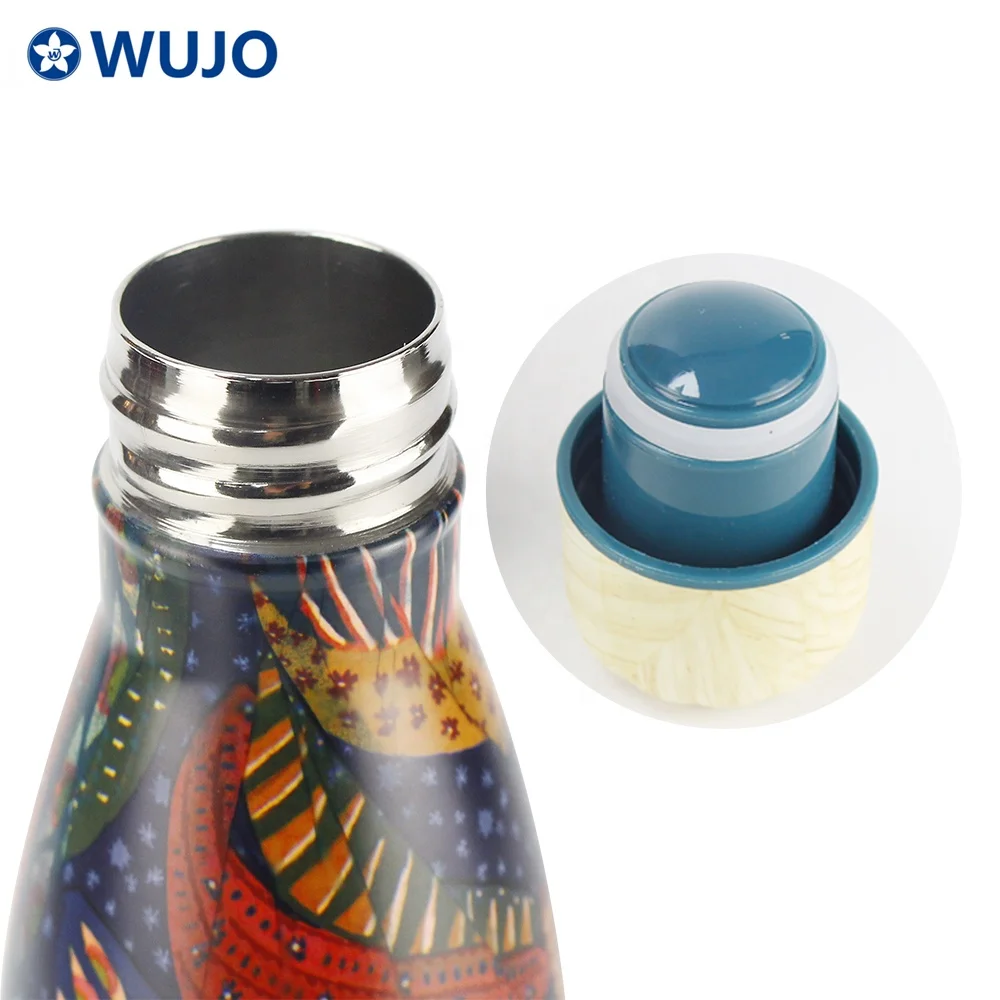 260ml -2000ml customized Hot Cold Sports Gym School Camping 304 Double Wall Stainless Steel Vacuum Insulated Thermos Coke Bottle