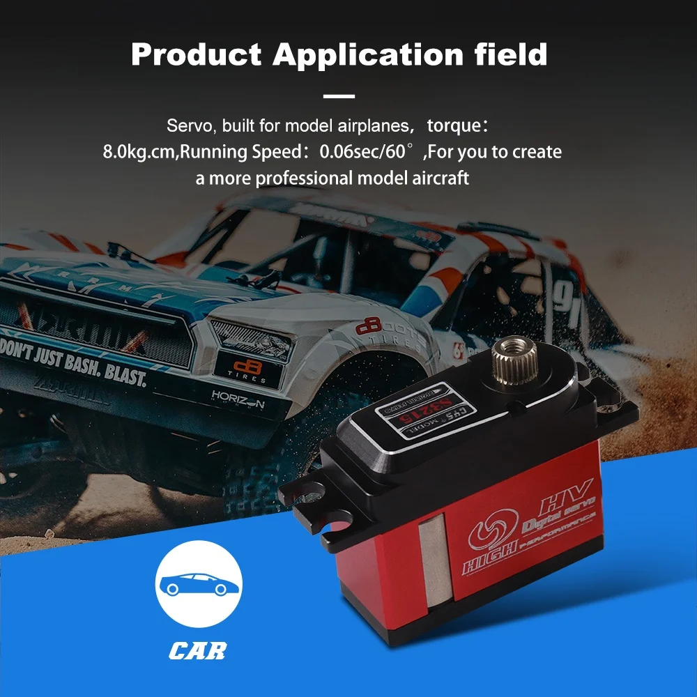 High-Torque 500-550 Digital Servo Remote Control Quality Metal Gear Aircraft Unisex Remote Control RC Helicopter High Plastic