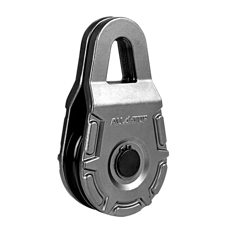 4WD Heavy Duty Outdoor Aluminum Alloy 8 Tons Recovery Snatch Block Single Pulley Block