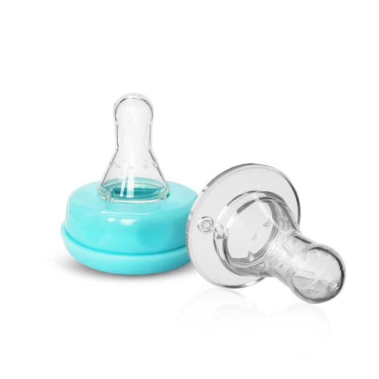 Standard neck baby bottle silicone nipple does not contain bisphenol A