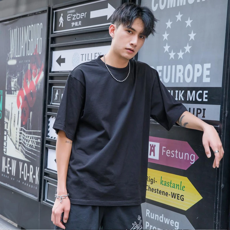 New products cotton t shirts man blank heavyweight oversize t-shirts for men 100% cotton
