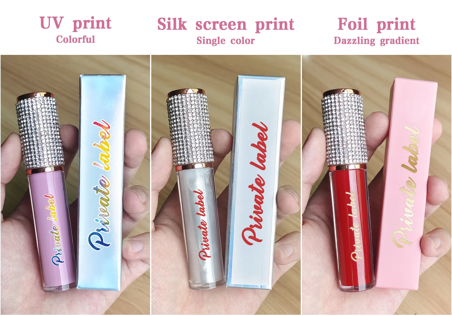 vegan lip gloss with private label hot selling waterproof liquid lipstick with good quality bases