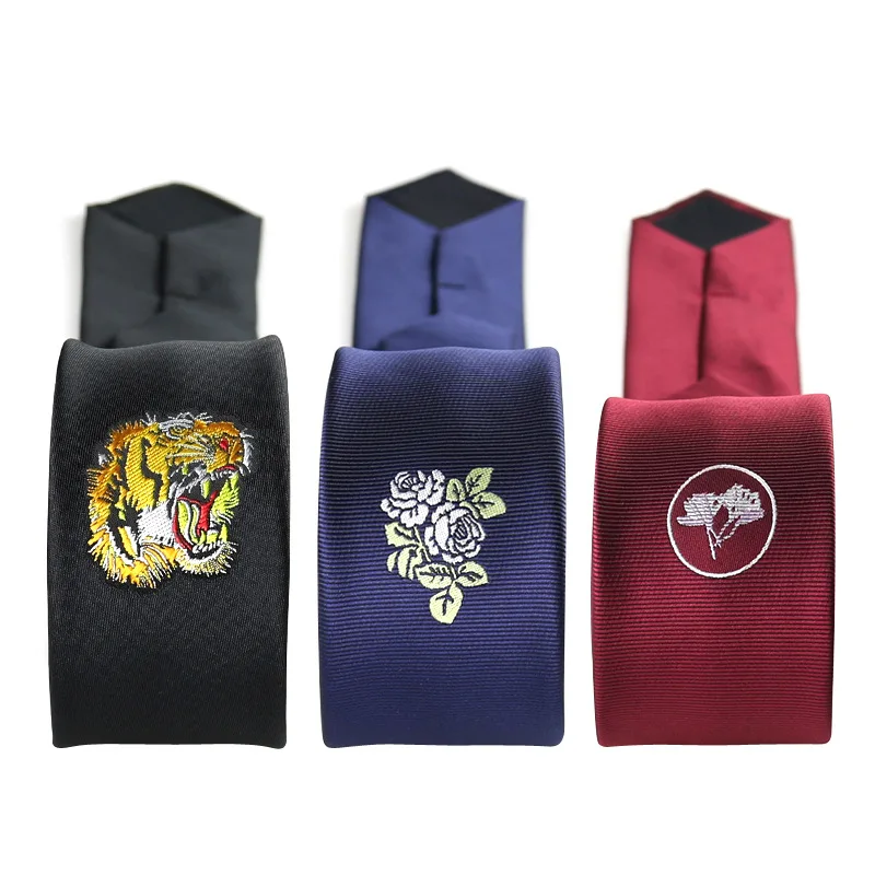 Dk галстук мужской хипстерский преппи JK Униформа аксессуары для рубашки женский дизайн вышивка винтажный ручной