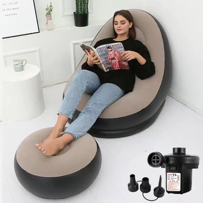High Quality Low Price Comfy Luxury Foldable Inflatable Sofa Couch Sofa Air Sofa