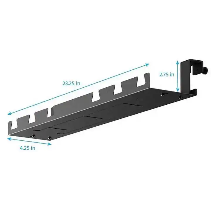 Производство OEM металлическая штамповочная гибочная проволочная сетка, перфорированная под столом кабельный лоток управления