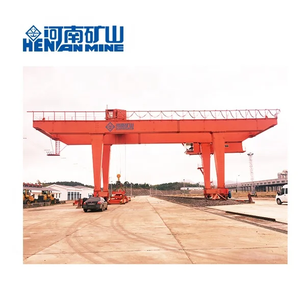 40.5t Heavy duty double girder container yard gantry crane