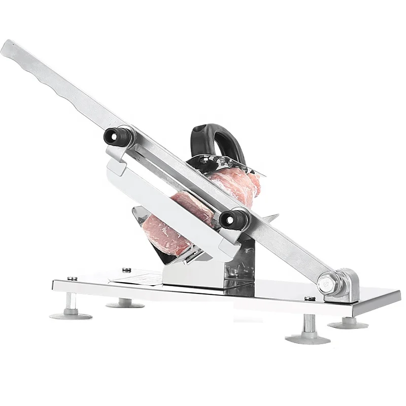 multifunctional bacon slicing machine/ table top style cooks meat slicer