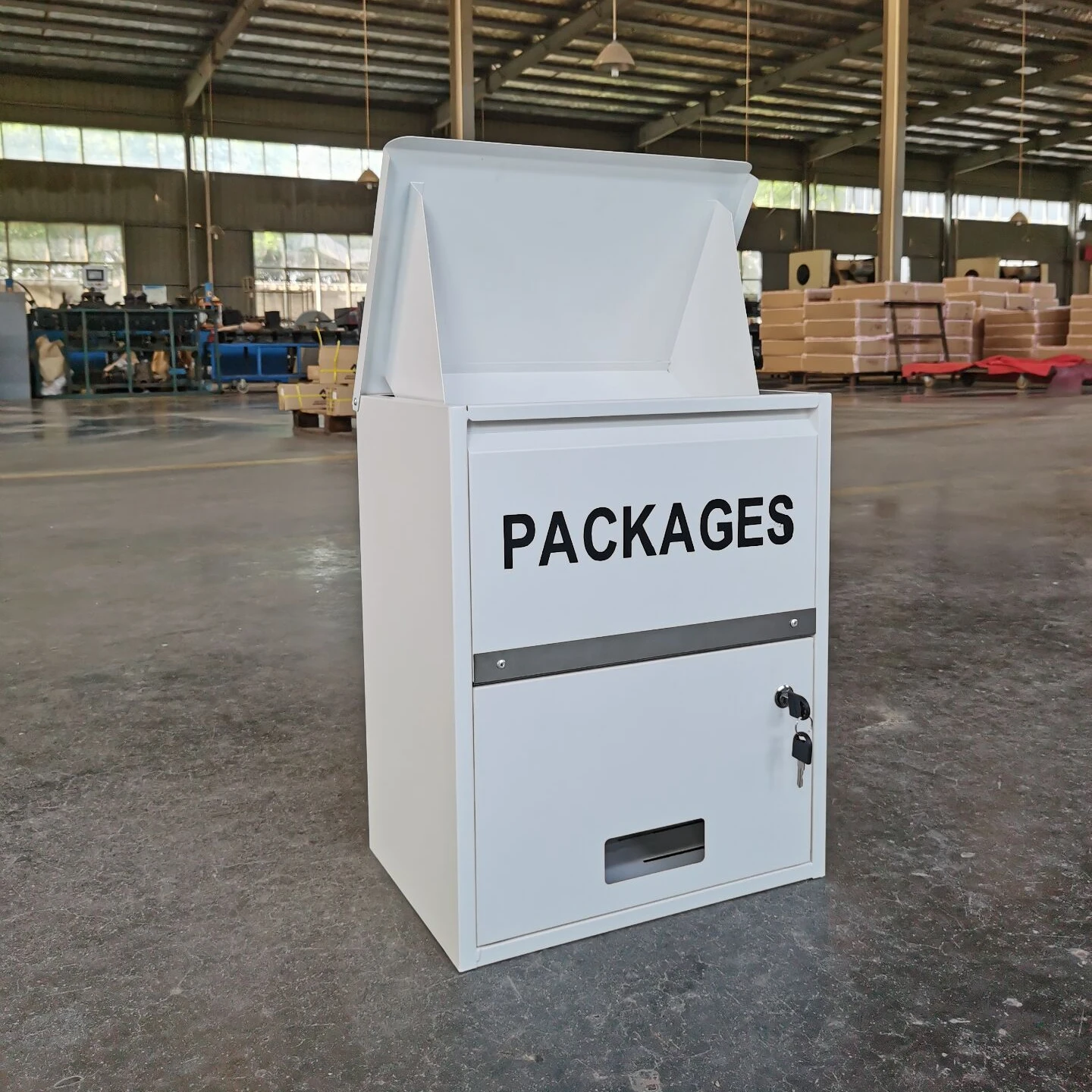 CAS-158 Metal post box mailbox wall mounted outdoor mail letter box residential Locking Mailbox parcel box