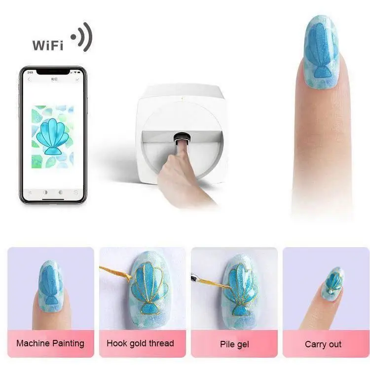 Китайский производитель O2Nails принтер для ногтей M11 искусственный дизайн печатная машина DIY цифровой