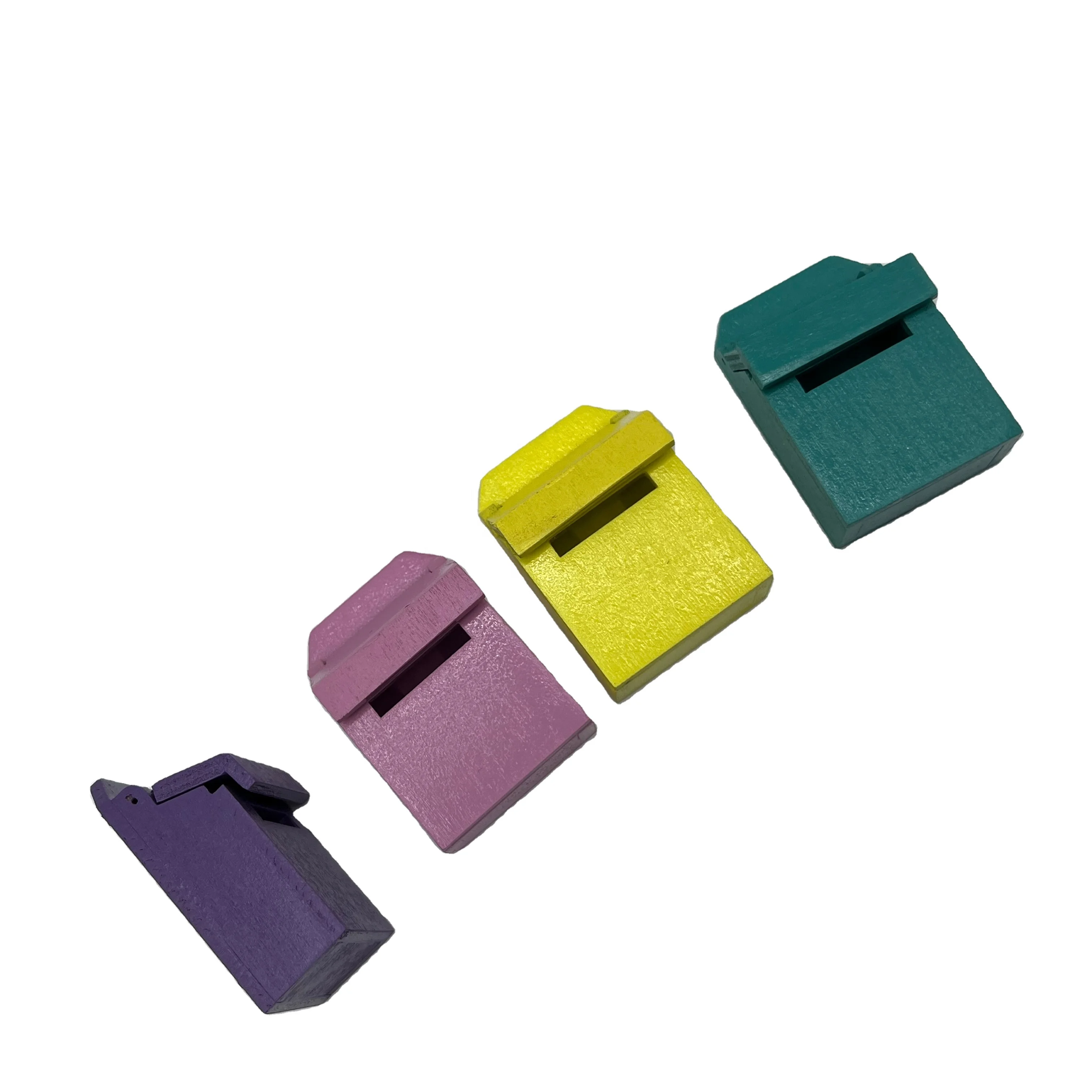Miniature Doll house Wooden Multicolor Mailbox Toys