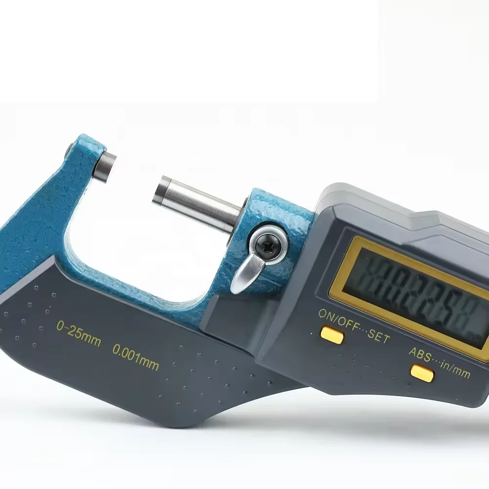Professional 0-25mm 0.001mm Large Screen Digital Micrometer Digital Caliber