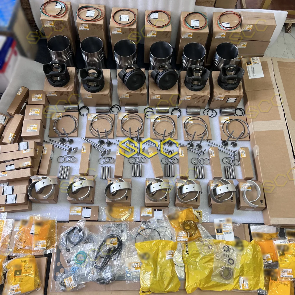 Запасные части для дизельного двигателя CAT 3066 3304 3306 C4.4 C6.4 C6.6 C7 C9 C10 C13 C15 C18 комплект капитального