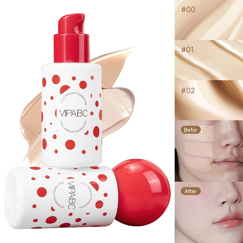 High Quality foundation waterproof long lasting full coverage private label lightweight liquid makeup matte best foundation