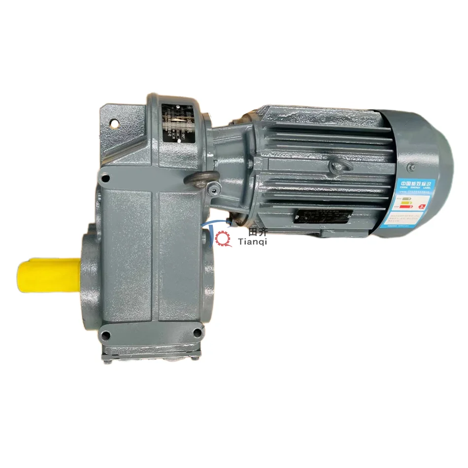 F FA157 Parallel Shaft helical gear 3 phase induction reducer electric gearbox gear motor 5.5kw 7.5kw
