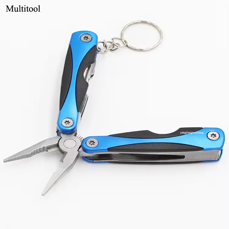Mini Multitool Multitools Pliers with Nylon Sheath Professional Stainless Steel Multi-Tool for Outdoor Survival Camping Hiking