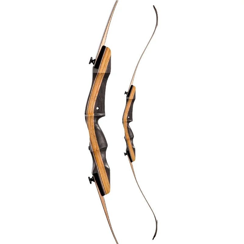 foerstine custom recurve bow split metal recurve bow pound adjustable archery practice bow and arrow equipment for hunting