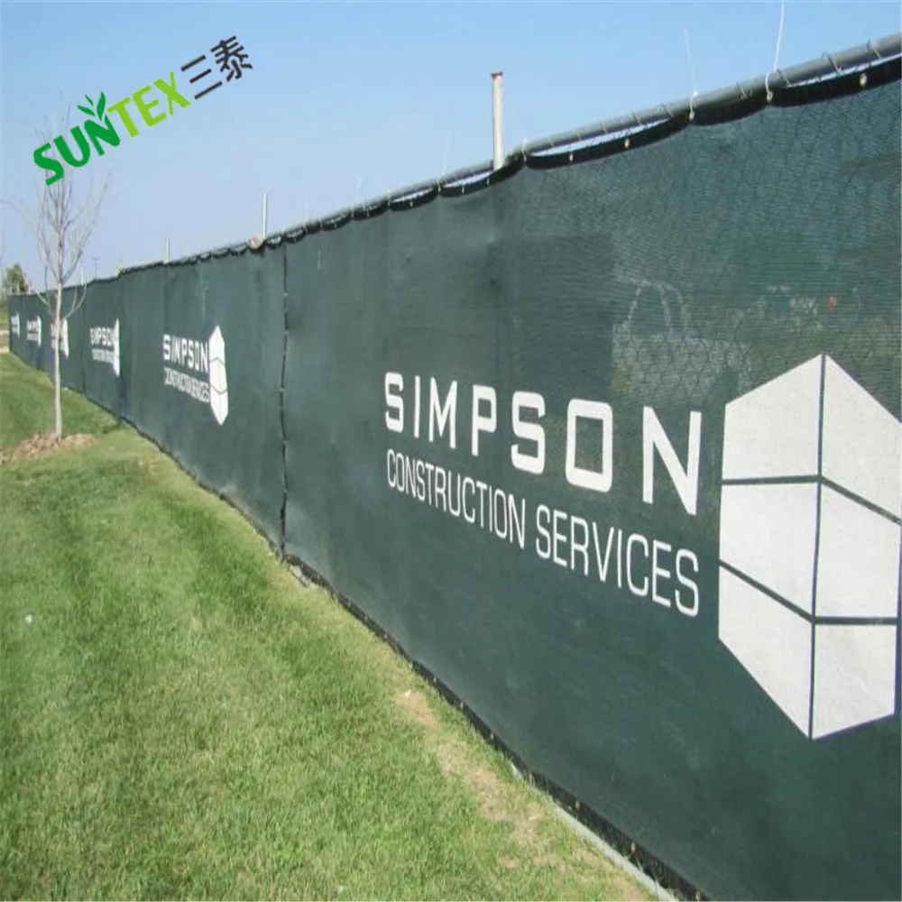  Лобовое стекло для теннисной корты 12 м x 2 18 с логотипом плетеный HDPE 180