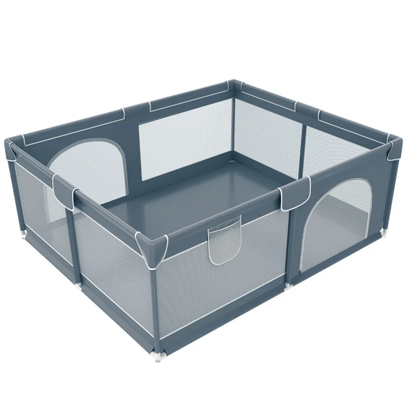 RHS-PPEN1 1 5*1 8 м детский складной пластиковый манеж для детей с ковриком