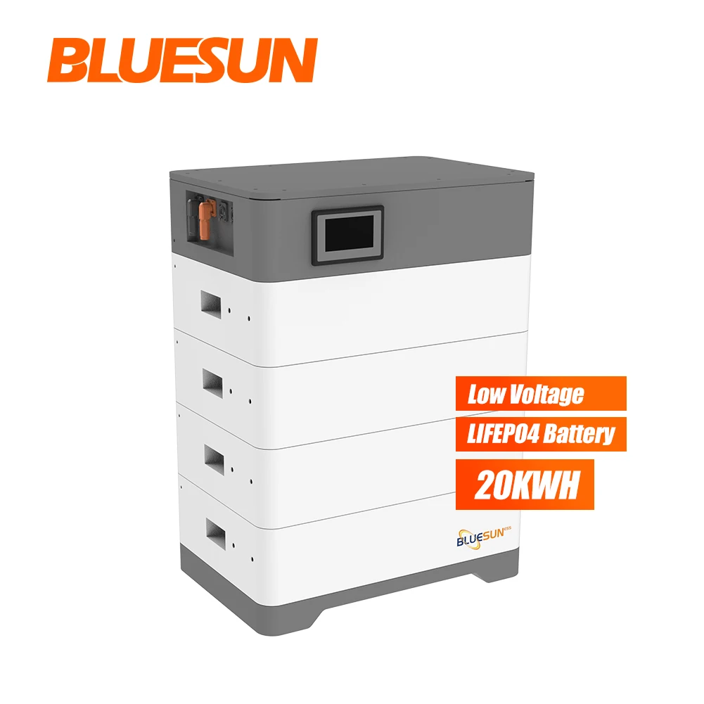 BLUESUN 48V 51.2V 21.7kwh felicity solar stackable lithium battery for solar energy battery storage systems 48v