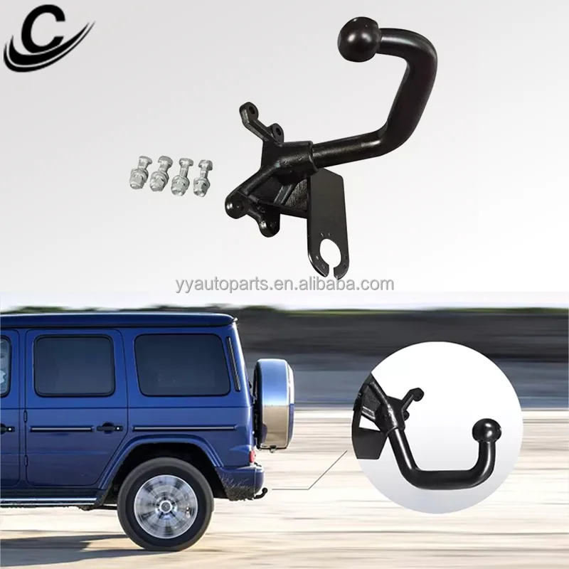 1990-2019y W463 Tow Hook For Mercedes-Benz G-Class W463 G63 G500 G65 G550 G55 G350 Trail Hook Car Bear 3000-3500kg
