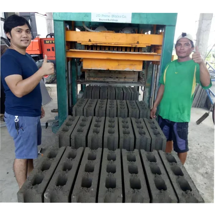Brick Making Machinery Concrete Block Machine / Building Moulding Price for Wholesale to Russian Market
