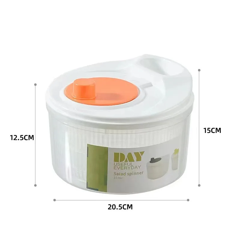 Salad Spinner Hand Operated Washing Colander Vegetables Dryer Hand Operated Washing Colander Salad Spinner